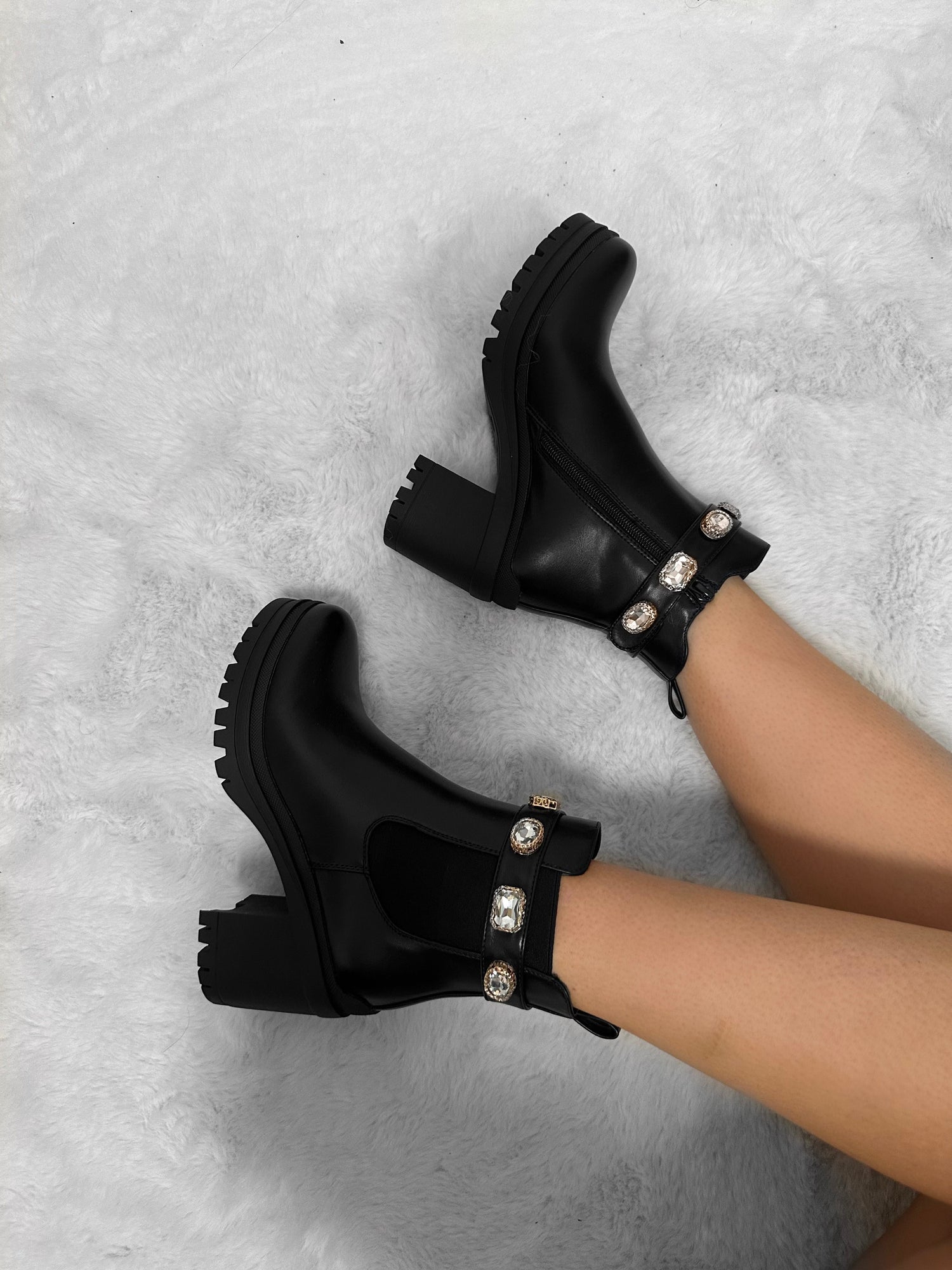 Bottines inspi g noir