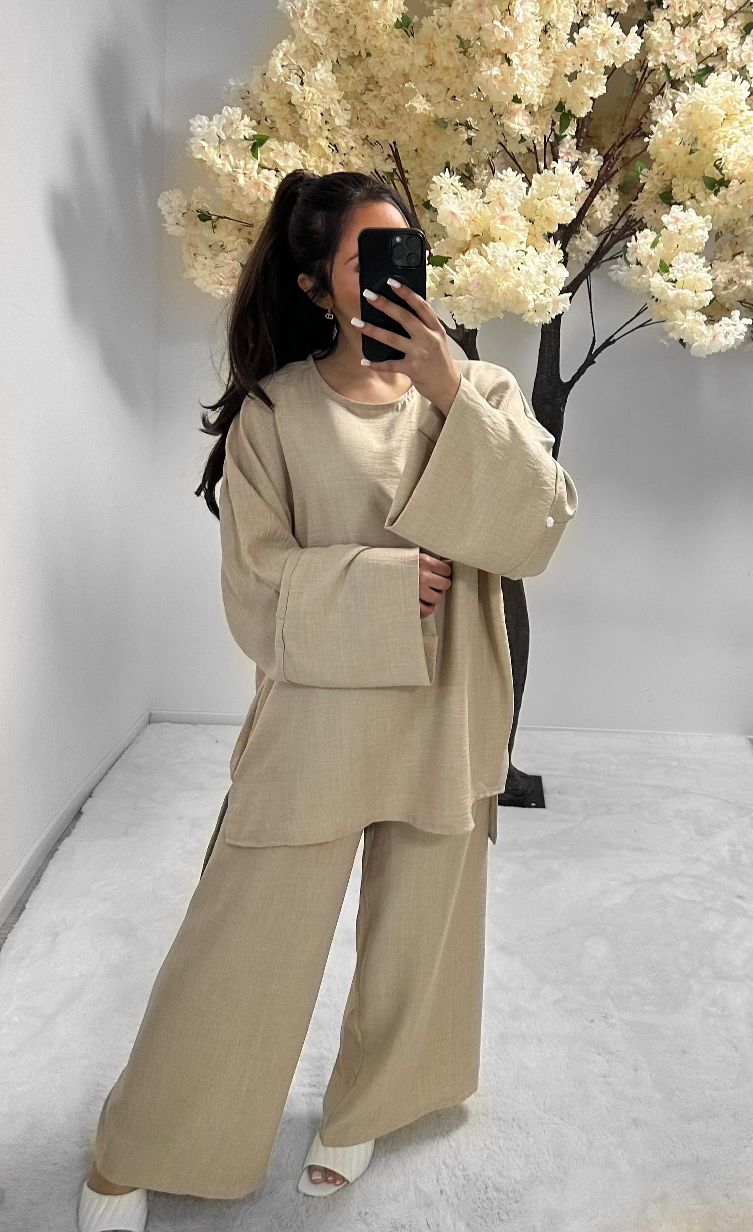 Ensemble mastour beige