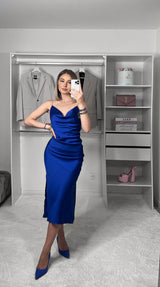 Robe Layana bleu nuit